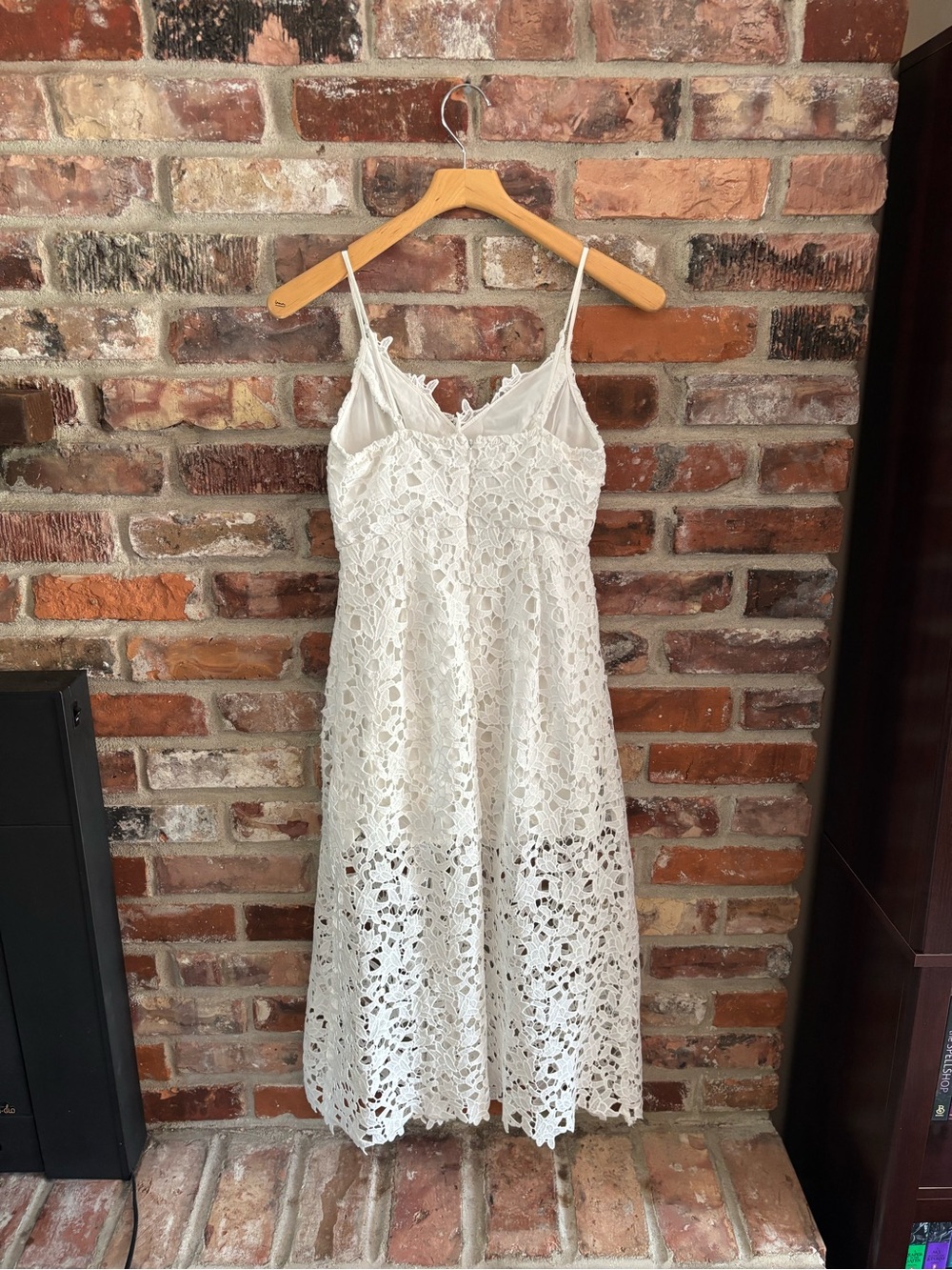 ASTR The Label White Lace Midi Dress, M - Picture 6 of 9